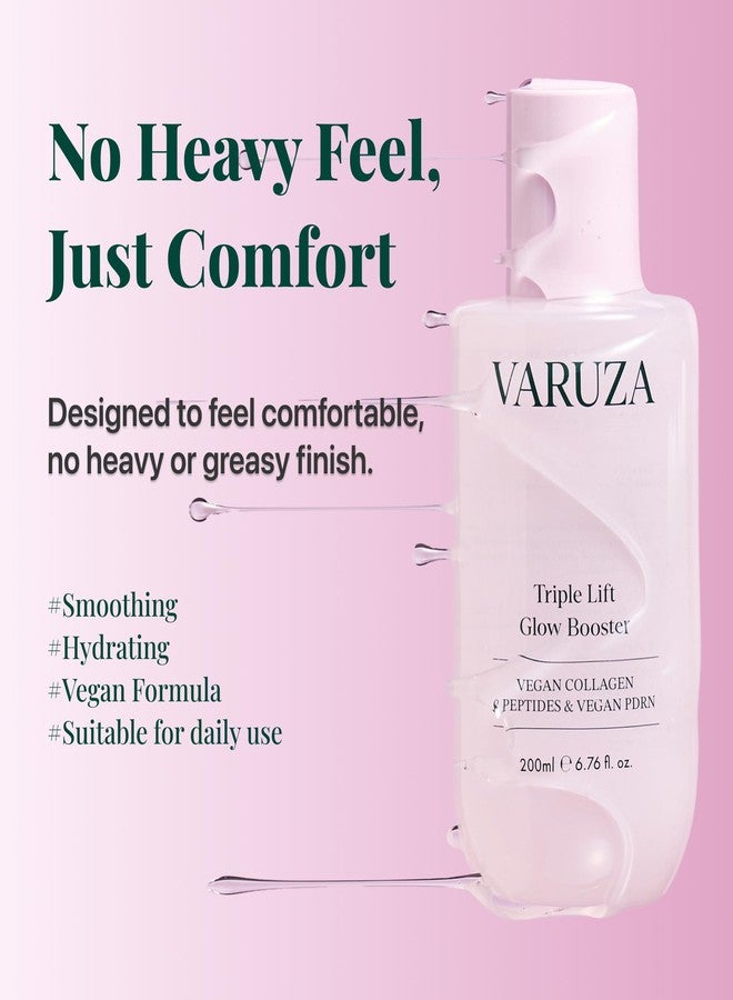 varuza Triple Lift Glow Booster 200ml Vegan Collagen 8Peptides Vegan PDRN - Image 2